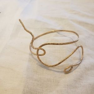 Fred Segal Gold Plated armcuff